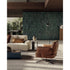 Contemporary Dafne lounge chair by Frigerio with sculptural upholstered design