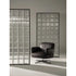 Contemporary Dafne lounge chair by Frigerio with sculptural upholstered design