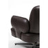 Contemporary Dafne lounge chair by Frigerio with sculptural upholstered design