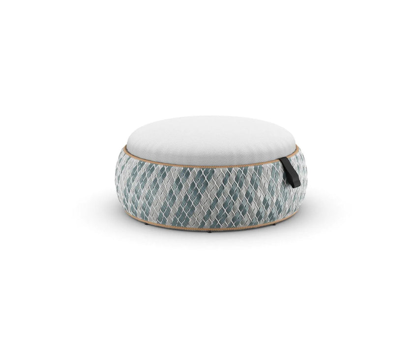 Stylish and functional DALA Footstool in vibrant colors | Casa Design Group