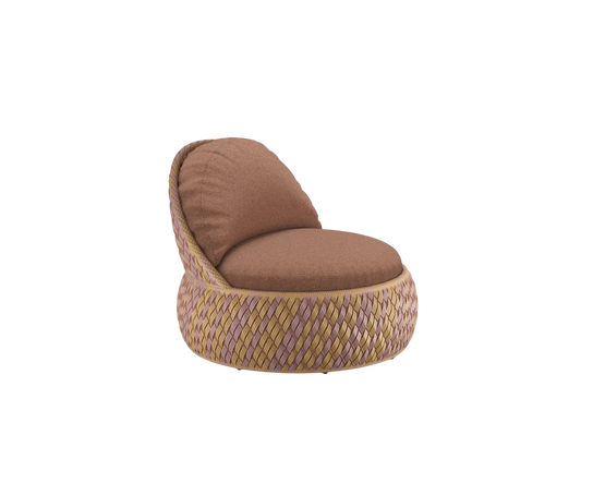 DALA Lounge Chair by Dedon – modern handwoven outdoor seating | Casa Design Group