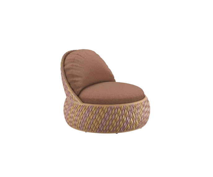 DALA Lounge Chair by Dedon – modern handwoven outdoor seating | Casa Design Group