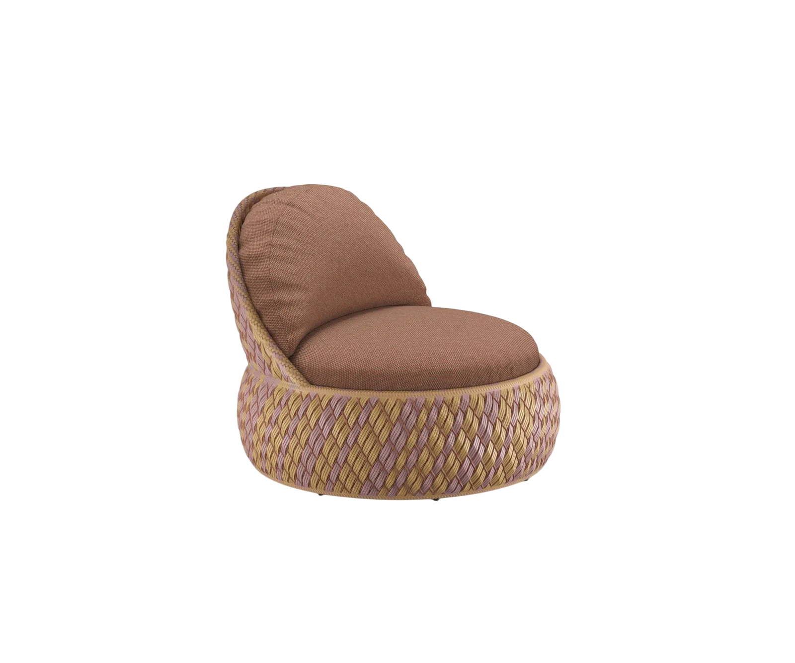 DALA Lounge Chair by Dedon – modern handwoven outdoor seating | Casa Design Group