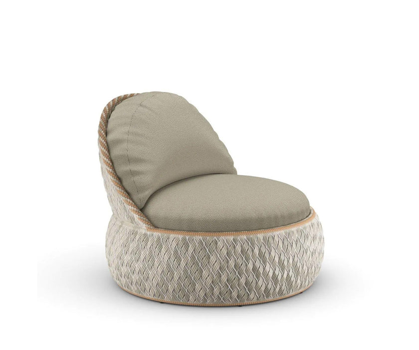 DALA Lounge Chair by Dedon – modern handwoven outdoor seating | Casa Design Group