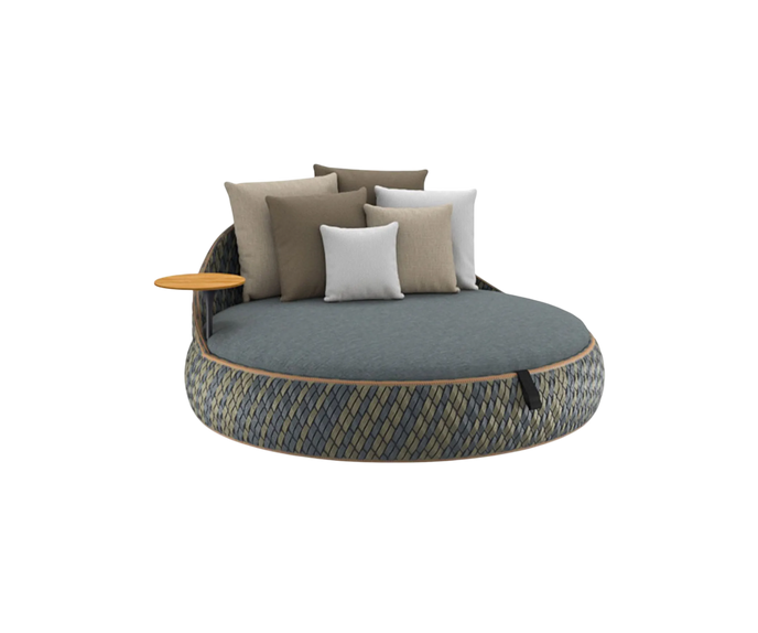 Dala Loveseat by Dedon – handwoven outdoor sofa for two | Casa Design Group
