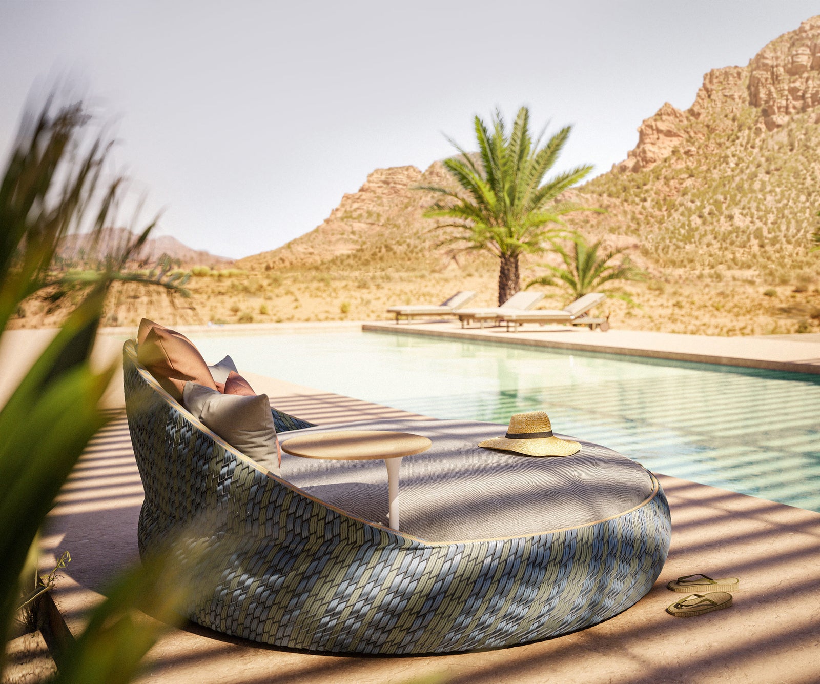 Dala Loveseat by Dedon – handwoven outdoor sofa for two | Casa Design Group