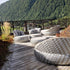 Dala Loveseat by Dedon – handwoven outdoor sofa for two | Casa Design Group