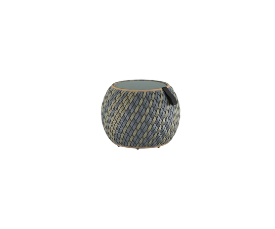 Colorful DALA Side Table by Dedon – modern outdoor accent | Casa Design Group