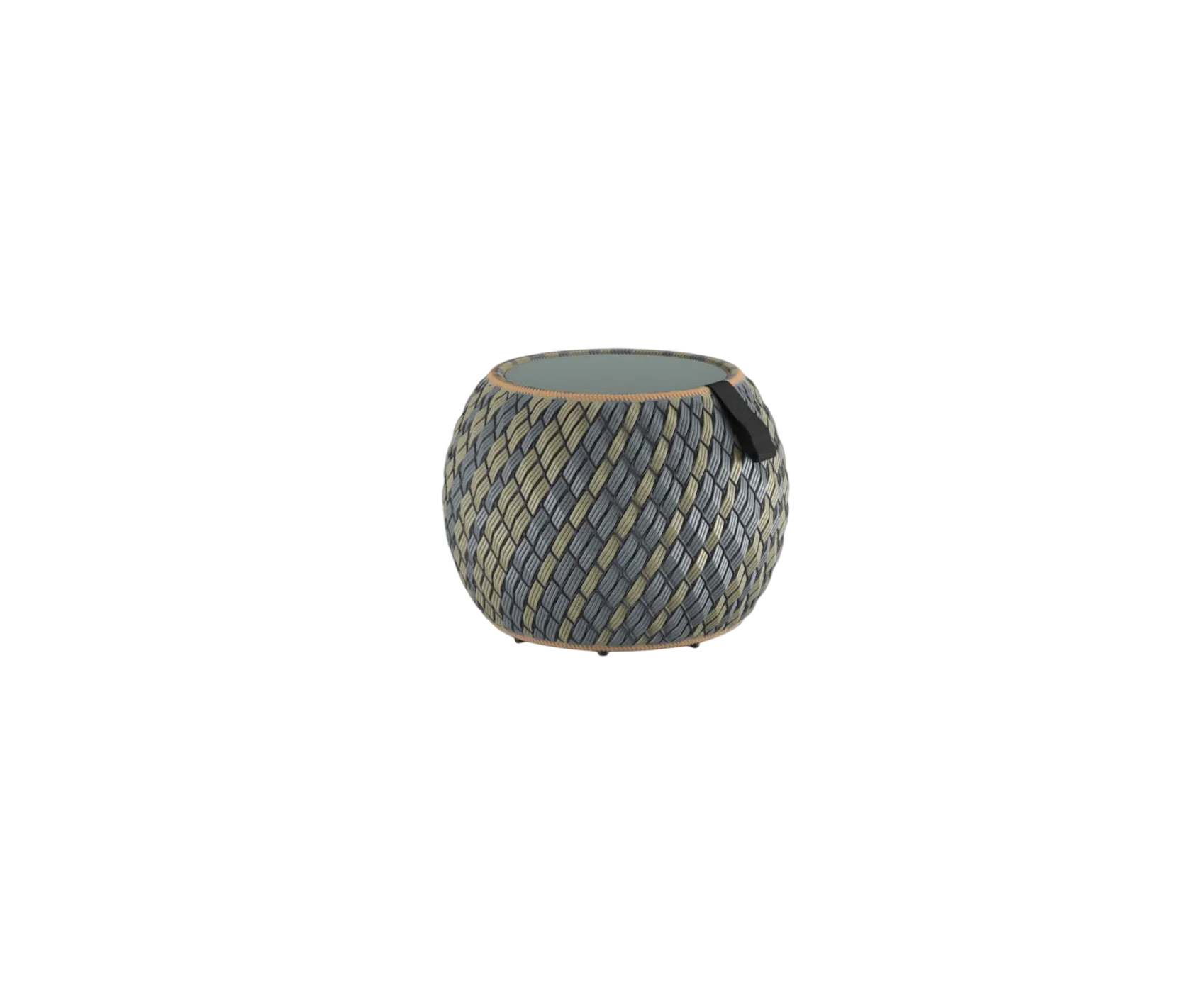 Colorful DALA Side Table by Dedon – modern outdoor accent | Casa Design Group