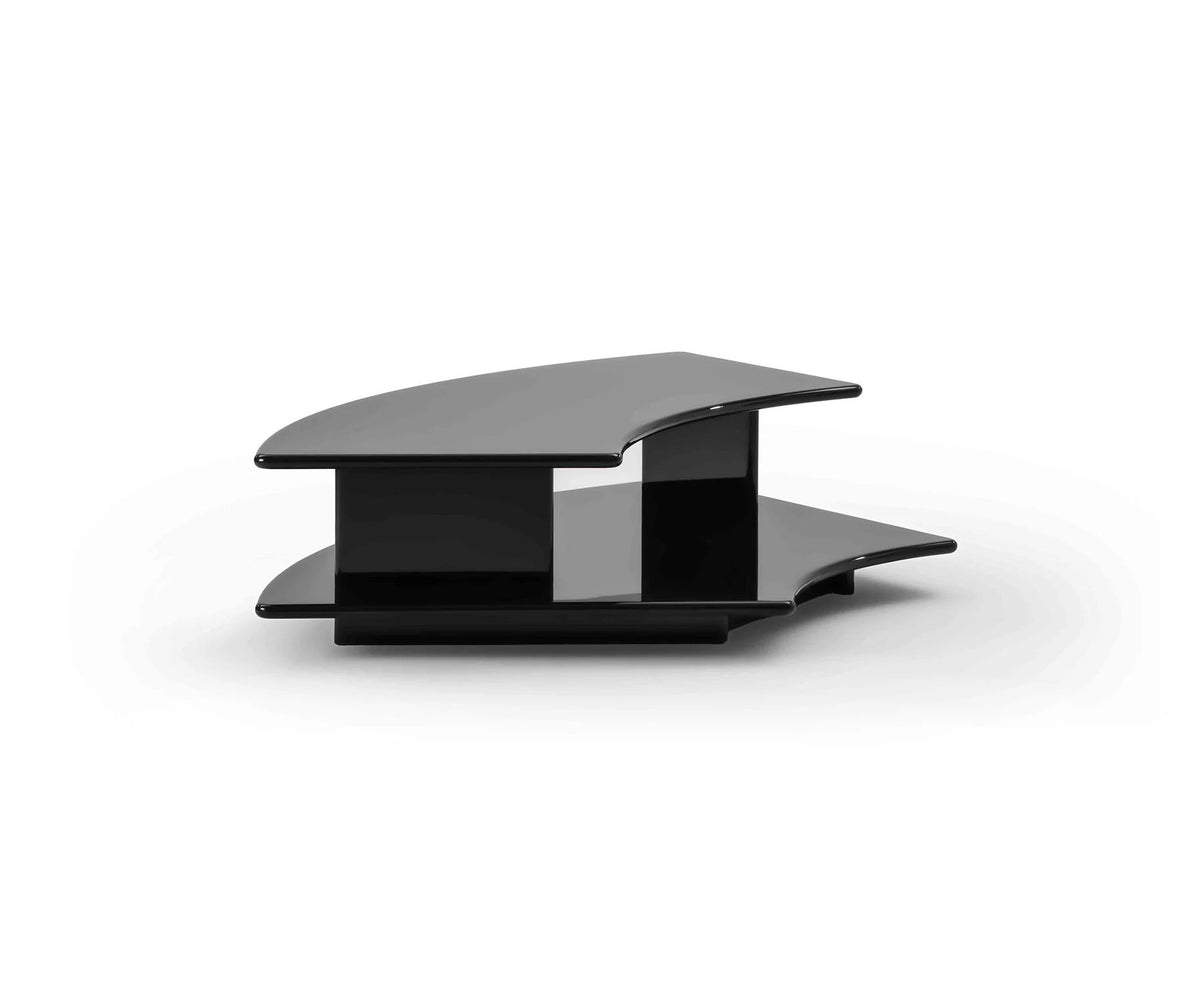 Frigerio Dao Coffee Table with sculptural curves and lacquered finish for contemporary luxury interiors Casa Design Group