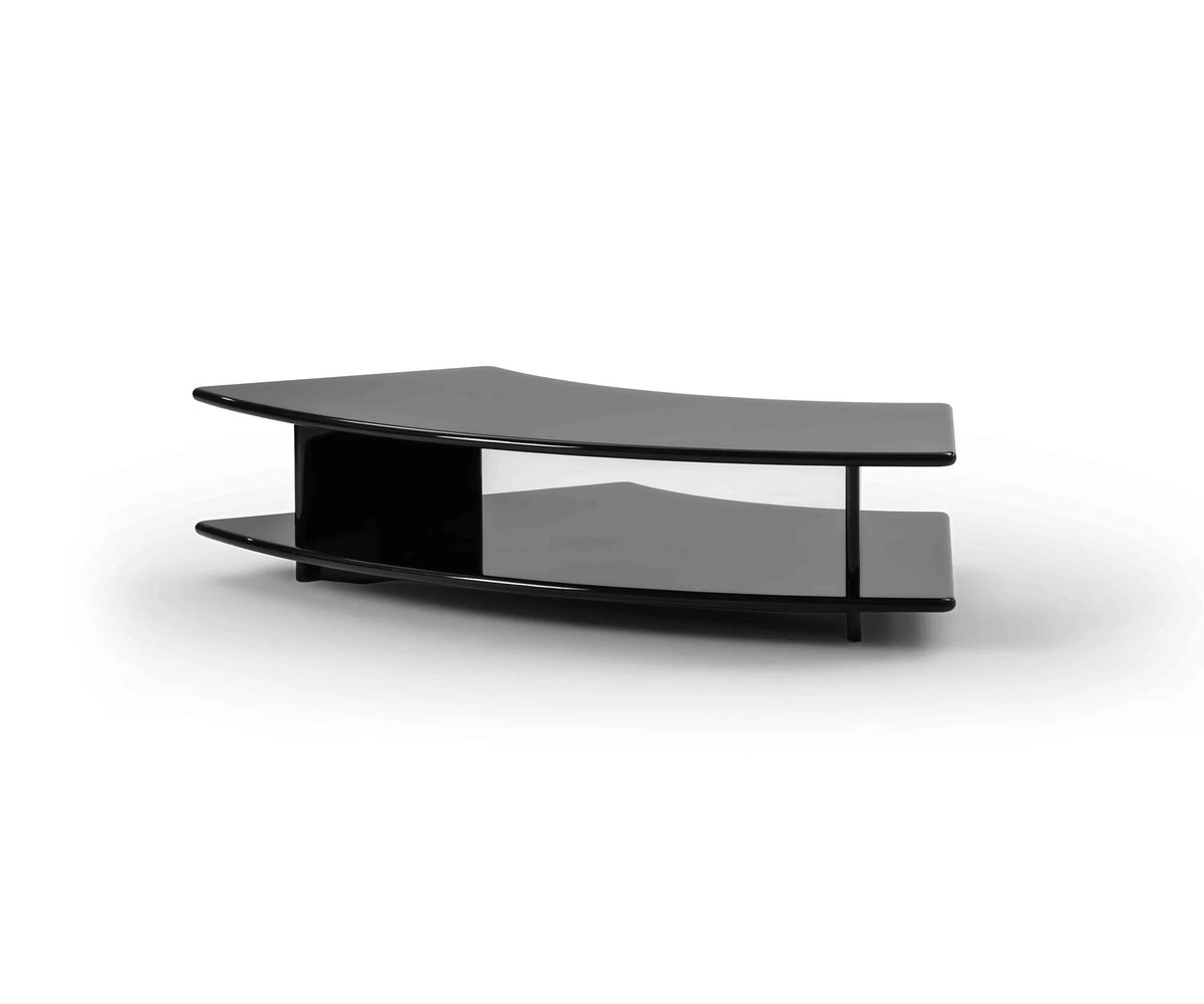 Frigerio Dao Coffee Table with sculptural curves and lacquered finish for contemporary luxury interiors Casa Design Group