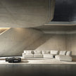 Contemporary modular Dao Soft sofa by Frigerio with elegant upholstered seating