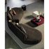 Contemporary modular Dao Soft sofa by Frigerio with elegant upholstered seating