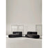 Contemporary modular Dao Soft sofa by Frigerio with elegant upholstered seating
