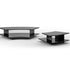 Contemporary modular Dao Soft sofa by Frigerio with elegant upholstered seating