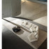 Contemporary modular Dao Soft sofa by Frigerio with elegant upholstered seating