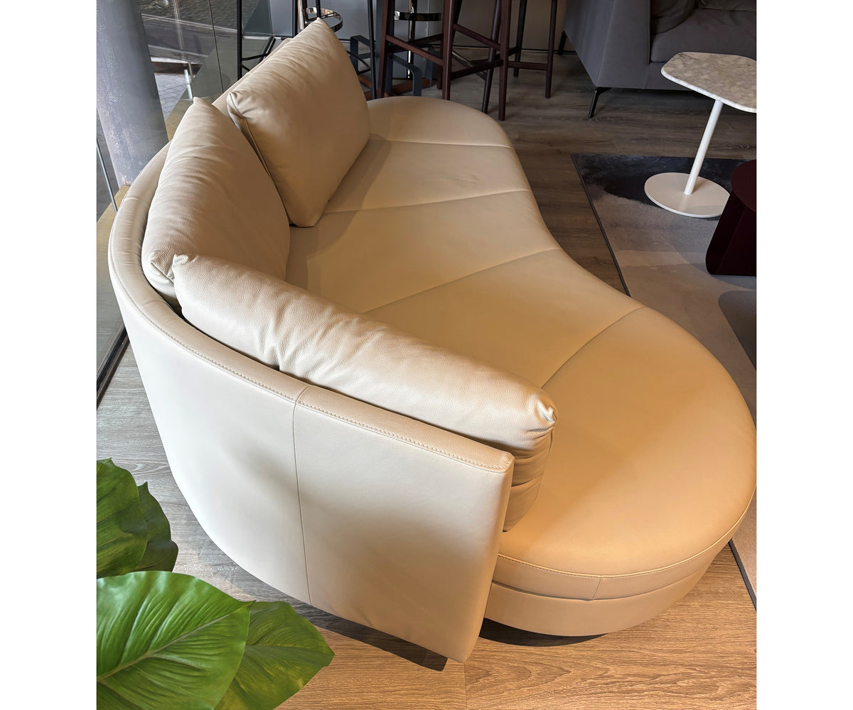 Modern De Sede DS-167/19 Sofa with Sliding Backrest and Stainless Steel Feet Casa Design Group
