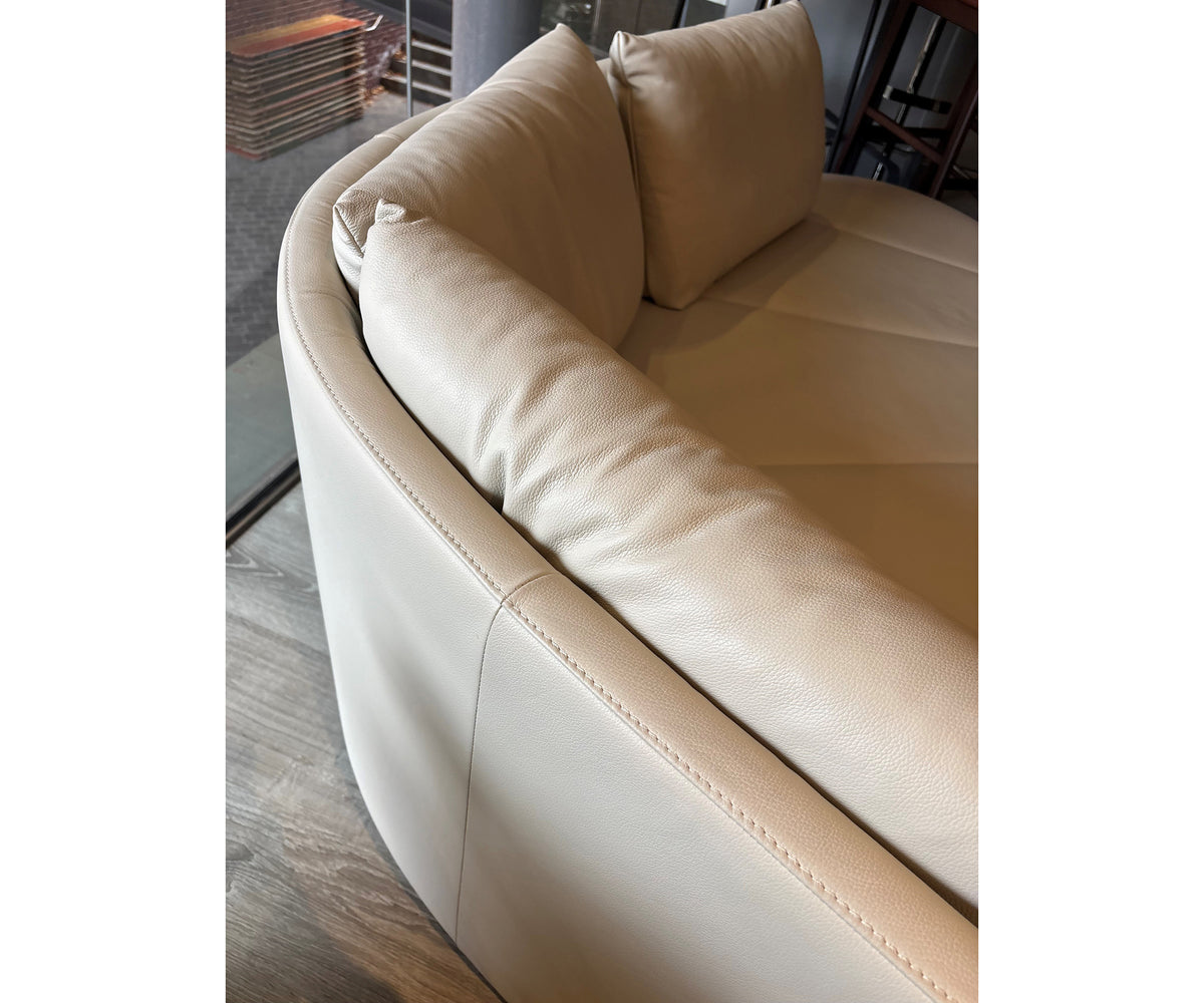 Modern De Sede DS-167/19 Sofa with Sliding Backrest and Stainless Steel Feet Casa Design Group