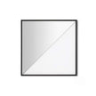Contemporary Cassina Deadline Mirror with Ash Frame and Graphic Reflections Casa Design Group
