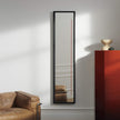 Contemporary Cassina Deadline Mirror with Ash Frame and Graphic Reflections Casa Design Group
