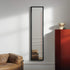 Contemporary Cassina Deadline Mirror with Ash Frame and Graphic Reflections Casa Design Group