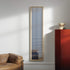 Contemporary Cassina Deadline Mirror with Ash Frame and Graphic Reflections Casa Design Group