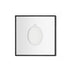 Contemporary Cassina Deadline Mirror with Ash Frame and Graphic Reflections Casa Design Group