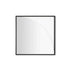 Contemporary Cassina Deadline Mirror with Ash Frame and Graphic Reflections Casa Design Group