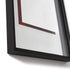 Contemporary Cassina Deadline Mirror with Ash Frame and Graphic Reflections Casa Design Group
