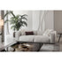 Decoro decorative coffee table by Rugiano with a hand-finished artistic tabletop.