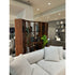 Demetra Bookcase by Porada in Canaletta walnut with brushed brass details and modular design | Casa Design Group
