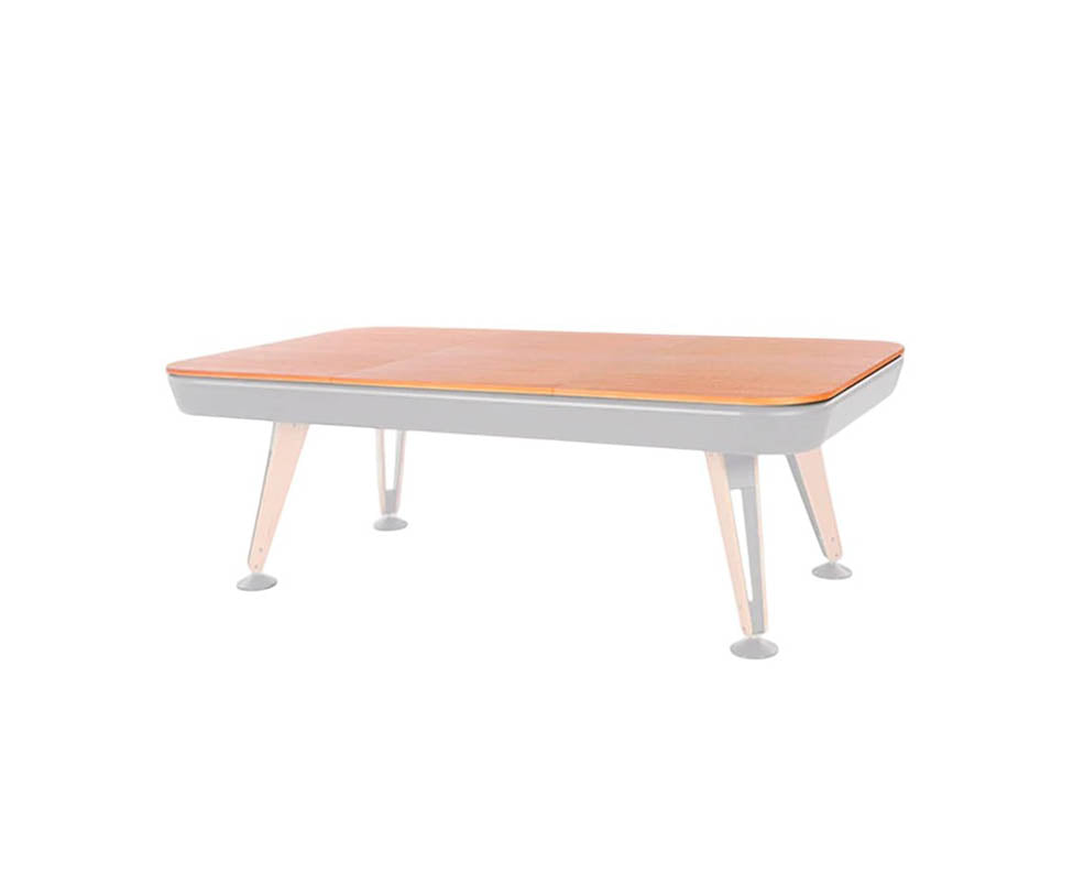 Diagonal convertible pool and dining table by RS Barcelona for modern spaces Casa Design Group