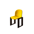 Dialogo elegant dining chair by Tobia Scarpa for Tacchini | Casa Design Group
