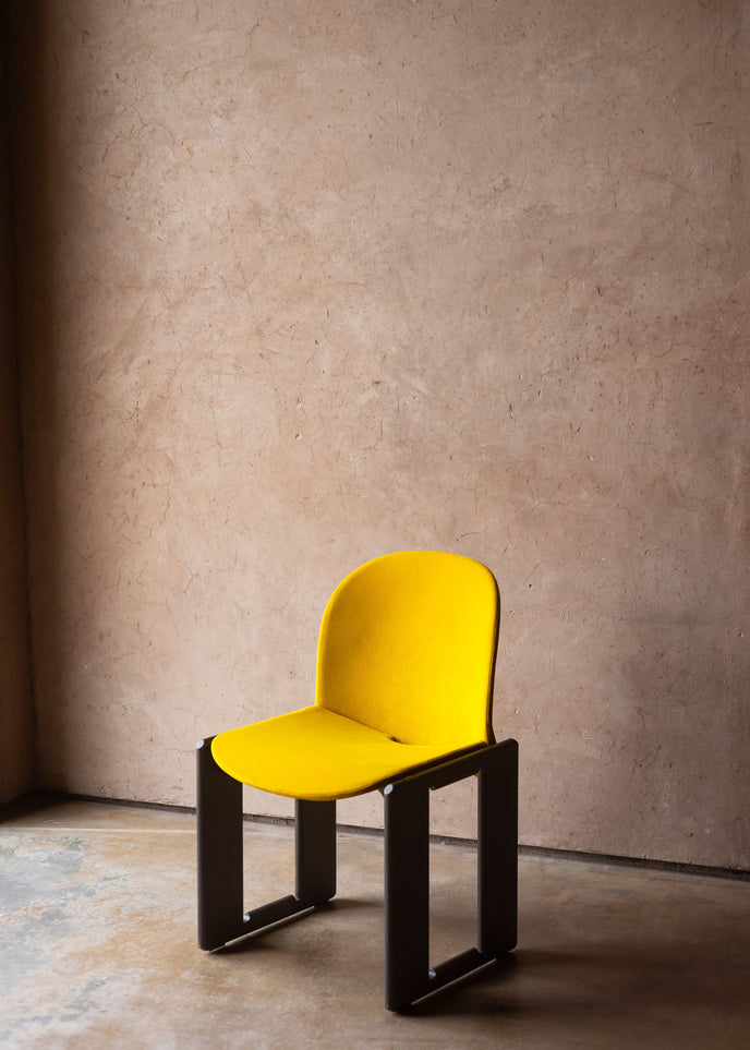 Dialogo elegant dining chair by Tobia Scarpa for Tacchini | Casa Design Group