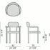 High End Dione Chair by Porada Casa Design Group