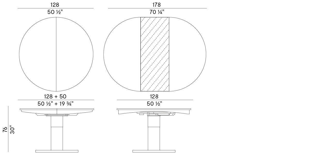 High End Diva Extendable Table by Potocco Casa Design Group
