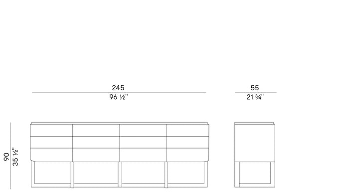 High End Diva Sideboard by Potocco Casa Design Group