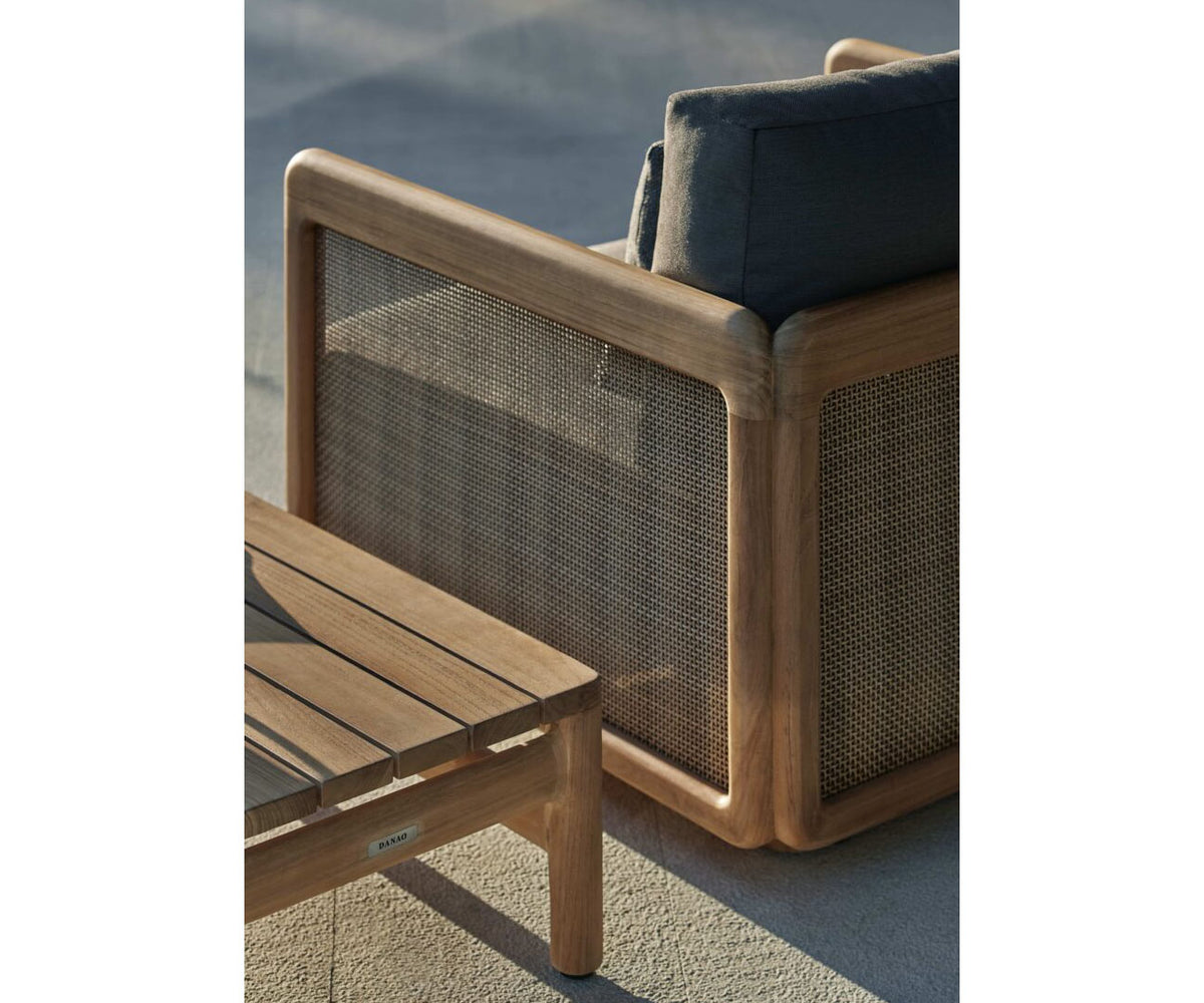 Elegant Teak Dock Lounge Chair by Danao | Casa Design Group