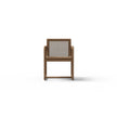 Stylish Dock Teak Outdoor Dining Armchair by Danao  | Casa Design Group