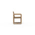 Stylish Dock Teak Outdoor Dining Armchair by Danao  | Casa Design Group