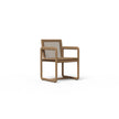 Stylish Dock Teak Outdoor Dining Armchair by Danao  | Casa Design Group