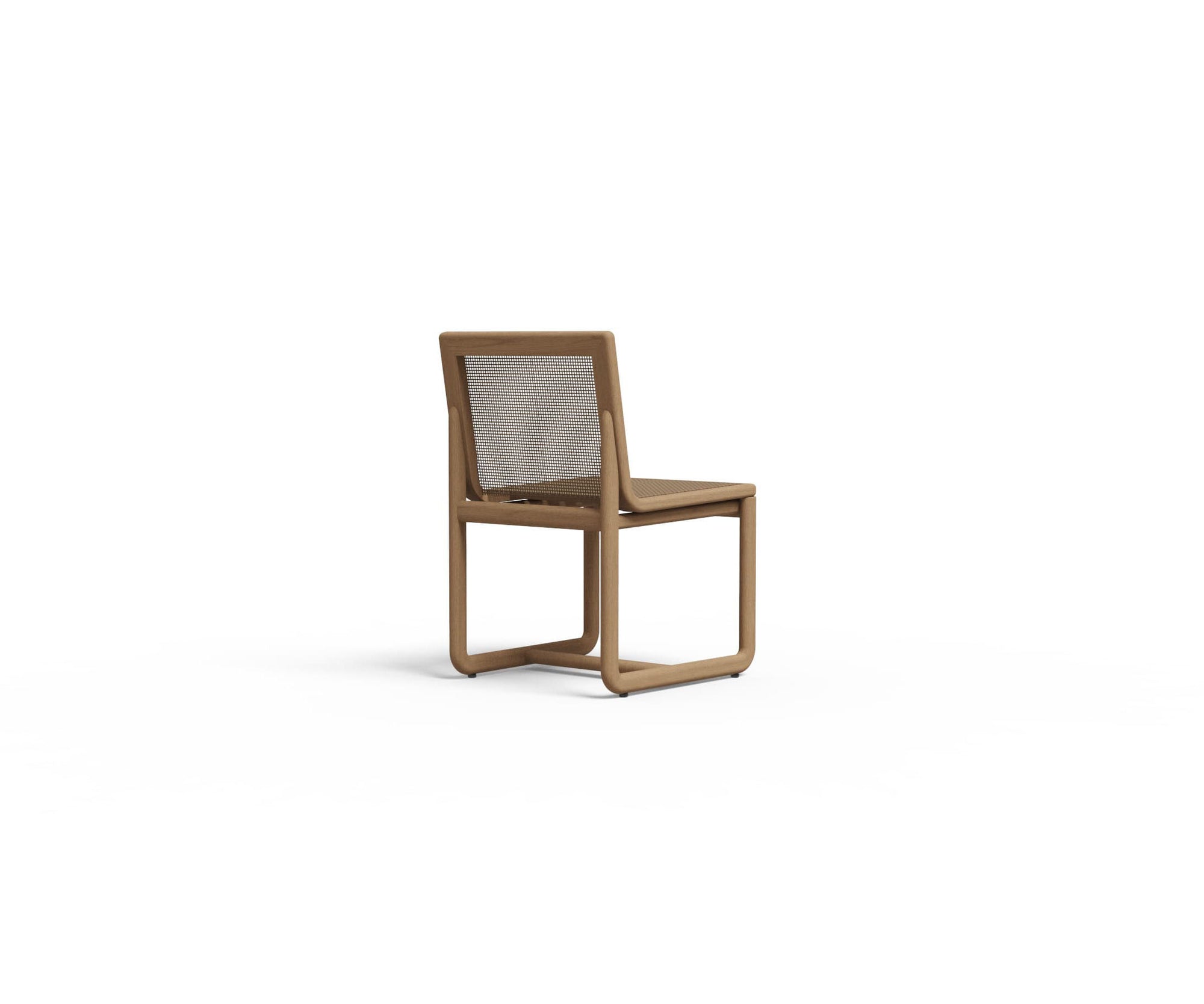 Elegant Dock Teak Outdoor Dining Side Chair by Danao | Casa Design Group