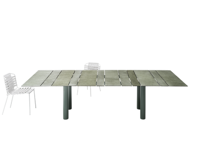 Elegant and Durable Dock Outdoor Dining Table by Paola Lenti Casa Design Group