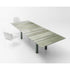 Elegant and Durable Dock Outdoor Dining Table by Paola Lenti Casa Design Group