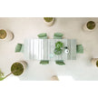 Elegant and Durable Dock Outdoor Dining Table by Paola Lenti Casa Design Group