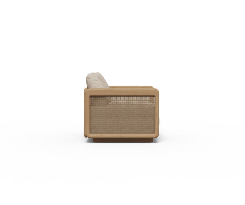 Premium Teak Dock Swivel Lounge Chair by Danao for Ultimate Outdoor Comfort | Casa Design Group
