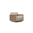 Premium Teak Dock Swivel Lounge Chair by Danao for Ultimate Outdoor Comfort | Casa Design Group