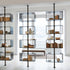 High End Domino Bookcase by Porada Casa Design Group