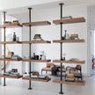 High End Domino Expo Bookcase by Porada Casa Design Group