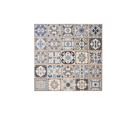 Handmade Donna Costanza Outdoor Rug with modular design by Paola Lenti | Casa Design Group